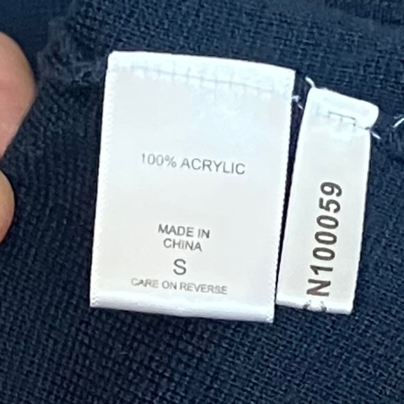 Blue Sleeveless Sweater Size Small - Picture 5 of 6